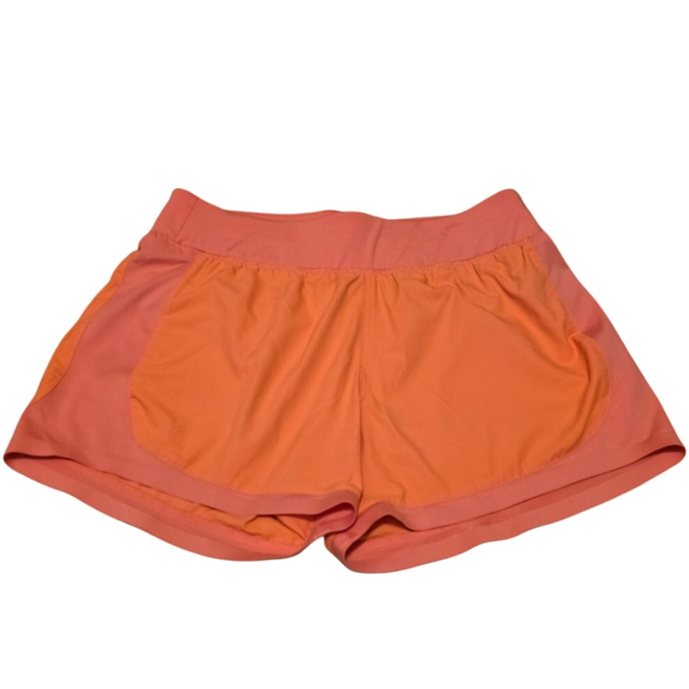 Athleta Orange Athletic Hiking Walking Vacation Trendy Women's Shorts S